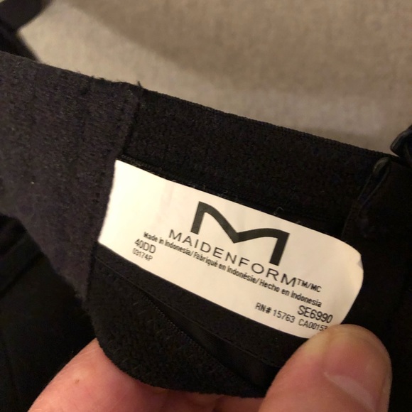 Maidenform Black Bra size 40DD. - Picture 3 of 3